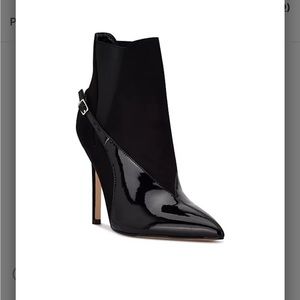 NWOT Nine West Fabric Dress Booties - Krass